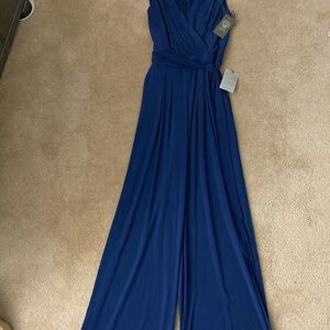 NWT Vince Camuto royal blue jumpsuit